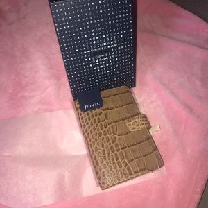 Filofax croc planner